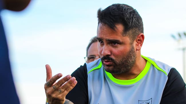 Dani Pina, técnico del UCAM Murcia CF