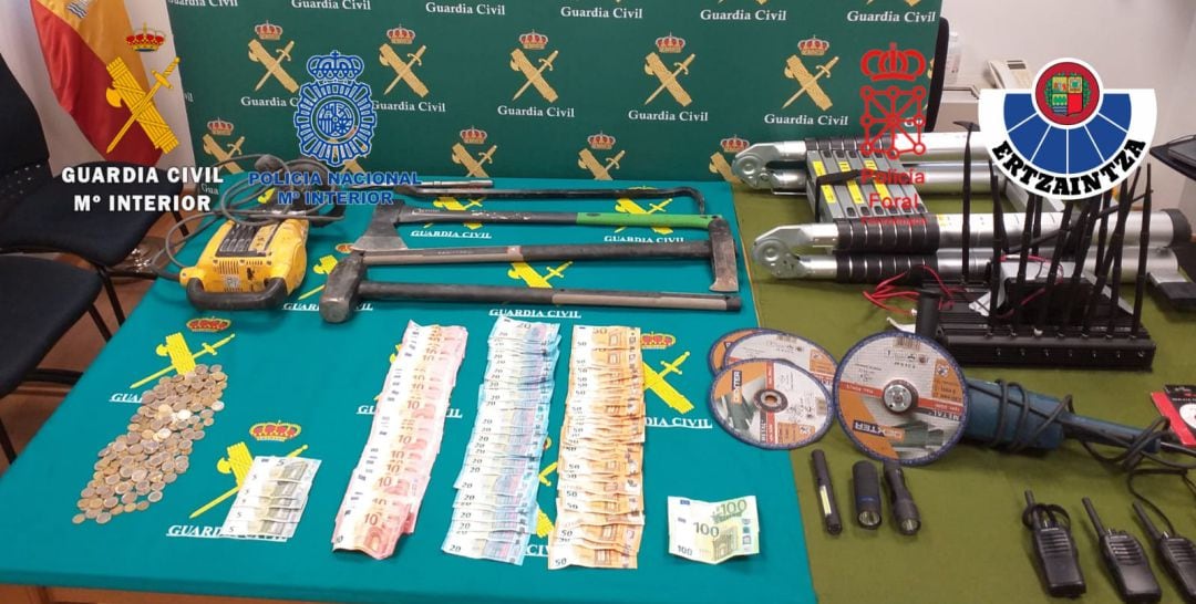 Desmantelado un grupo criminal que asaltaba empresas por el procedimiento del butrón