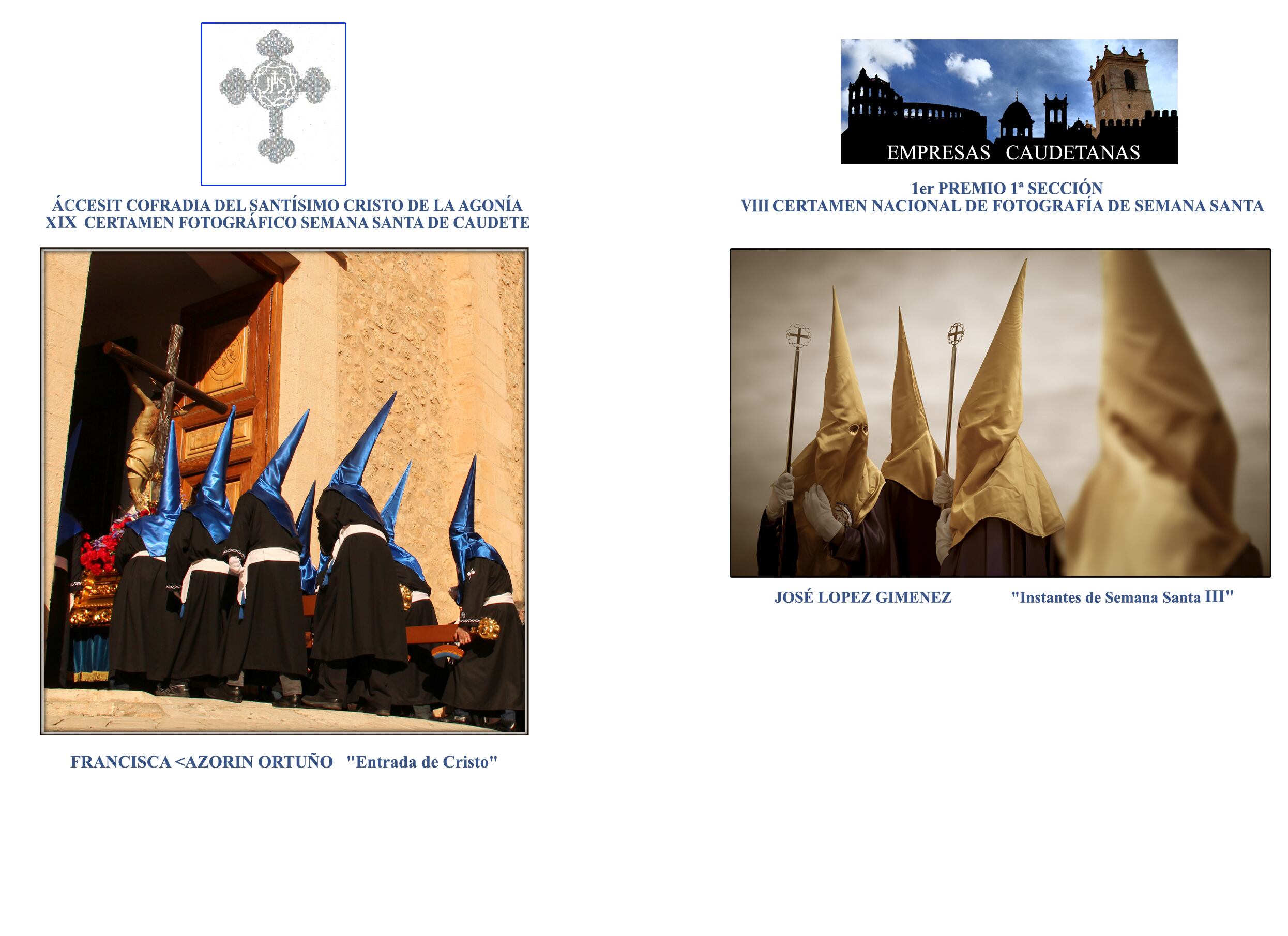 Fotografías ganadoras del concurso