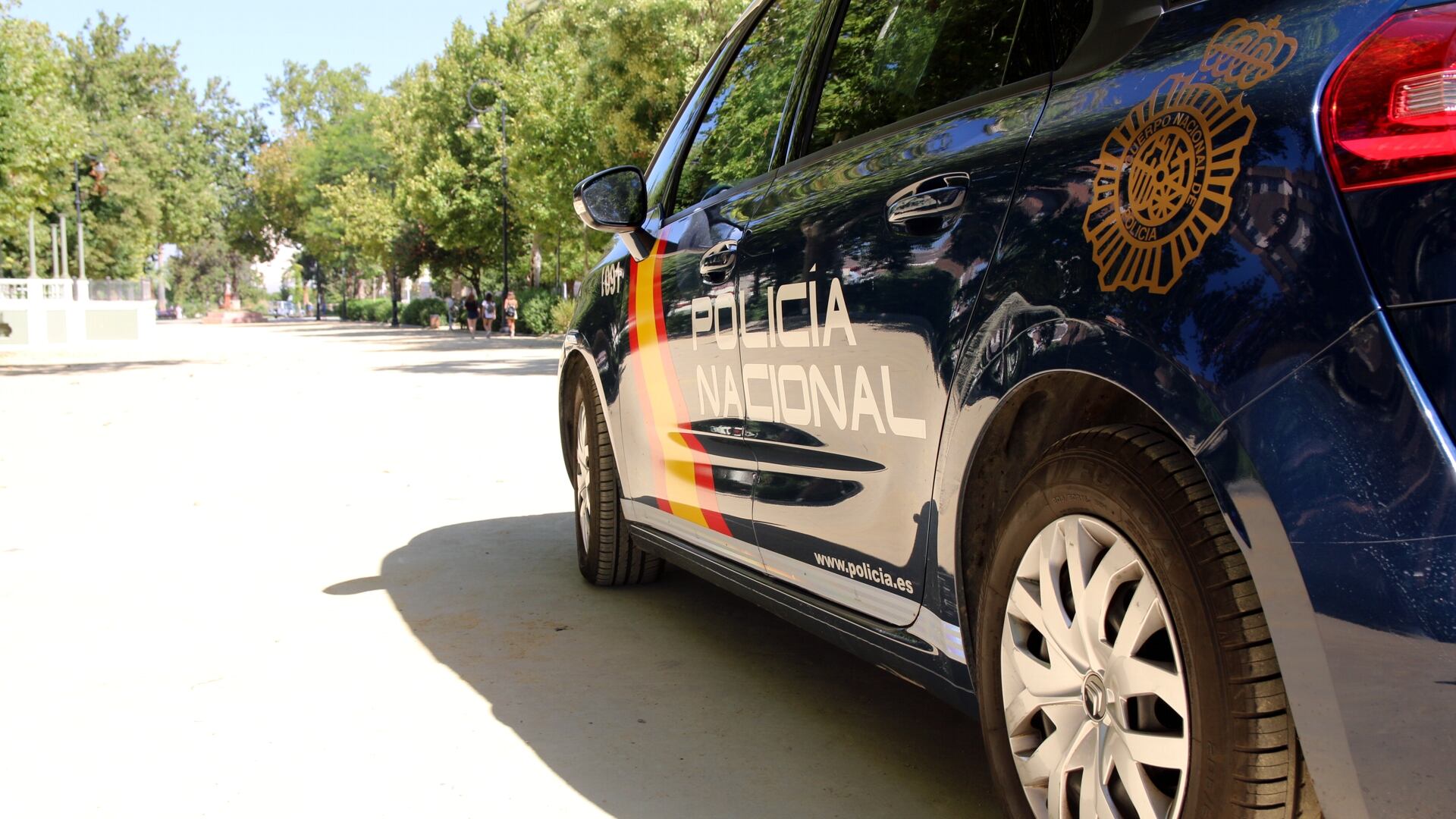 Patrulla de la Policía Nacional en Antequera