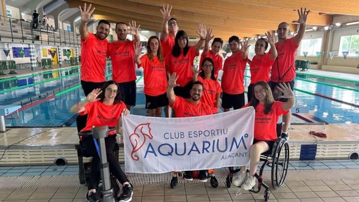 Nadia Vizcaíno y Miguel Ángel Valiente, entre los cinco mejores del Campeonato de España de Natación para Personas con Discapacidad