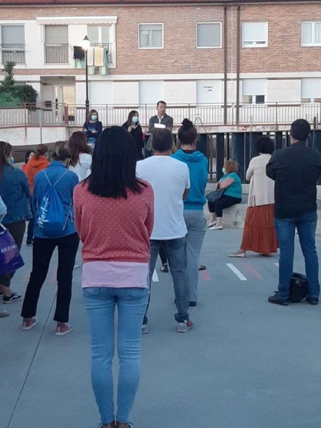 Reclaman la construcción de un nuevo colegio en Hontanares de Eresma