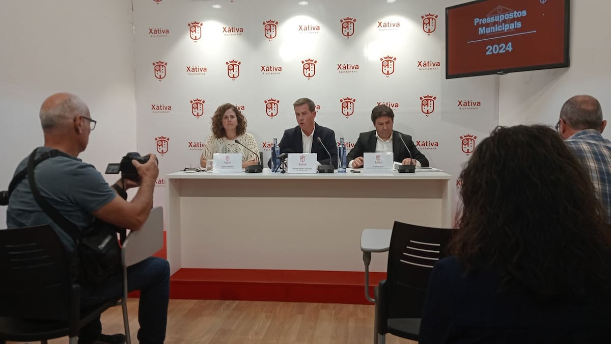 Rueda de prensa de presentación del presupuesto de 2024