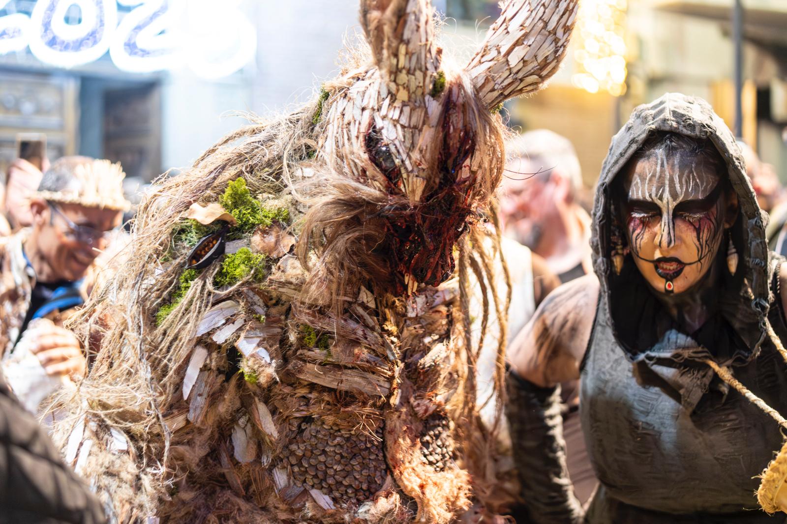 La “Suelta de La Mussona” será protagonista este jueves en los actos del Carnaval de Águilas.