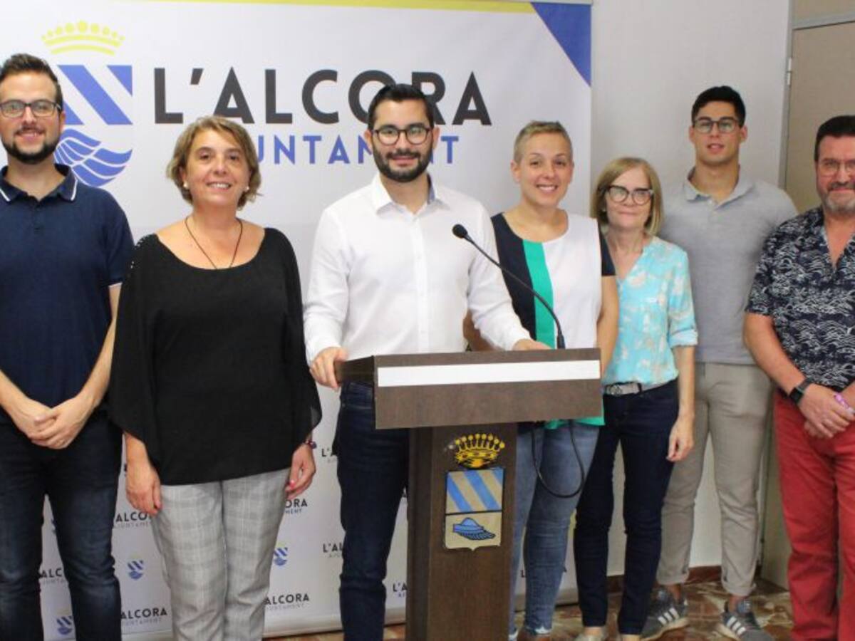 Samuel Falomir hace balance de los 100 primeros días de gobierno en l'Alcora