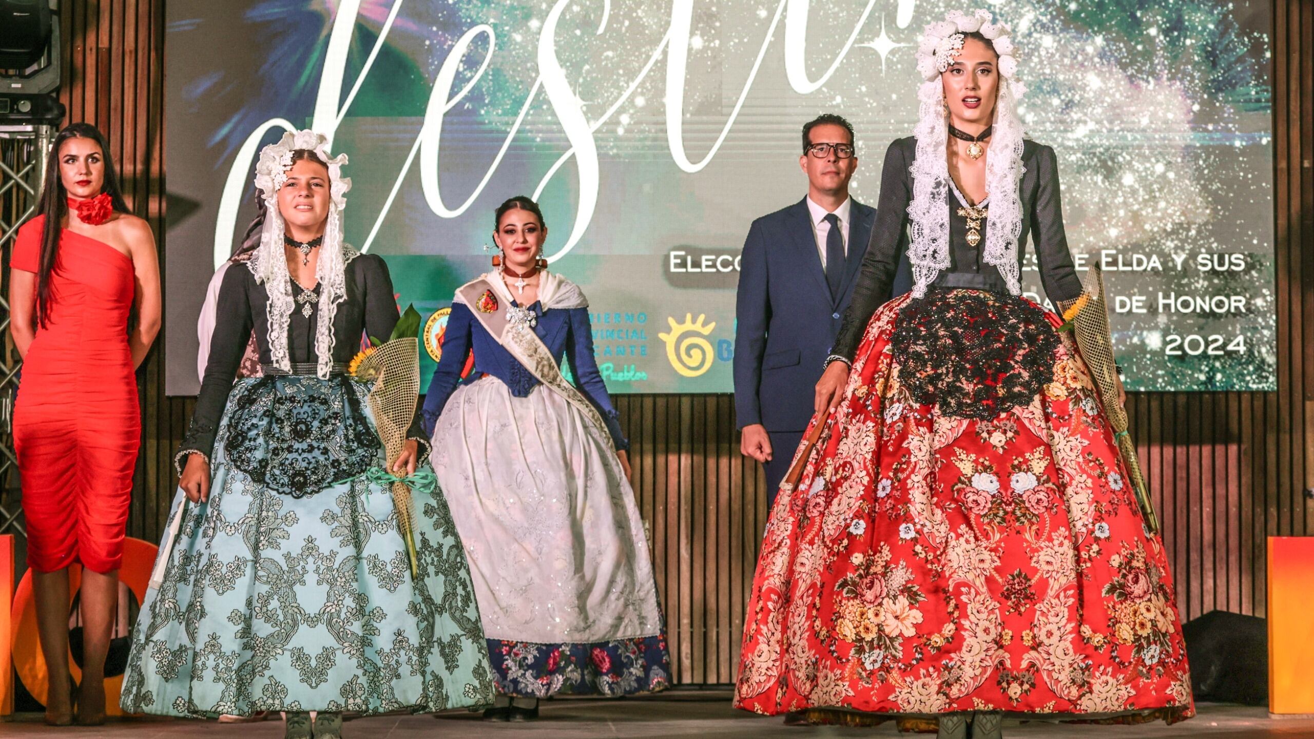 Imagen de archivo de la anterior gala de elección de la Fallera Mayor de Elda
