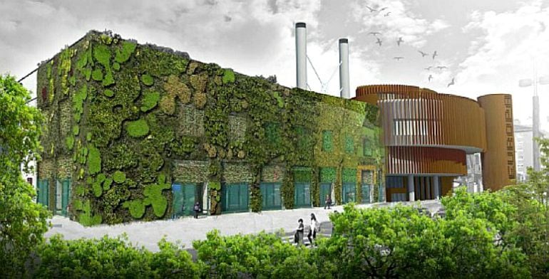 Infografía de la reforma completa proyectada para el Palacio Europa