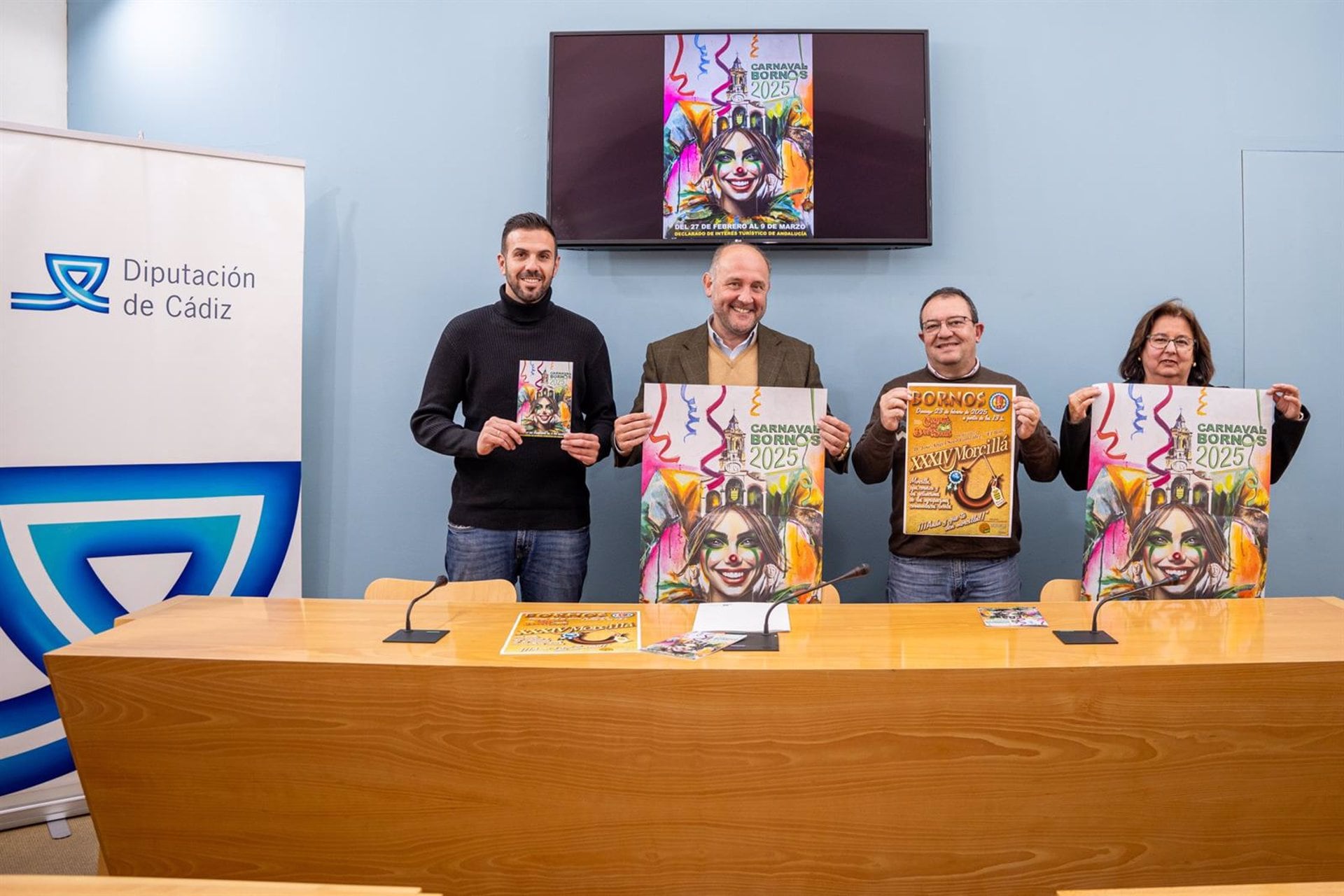 Presentación del Carnaval de Bornos