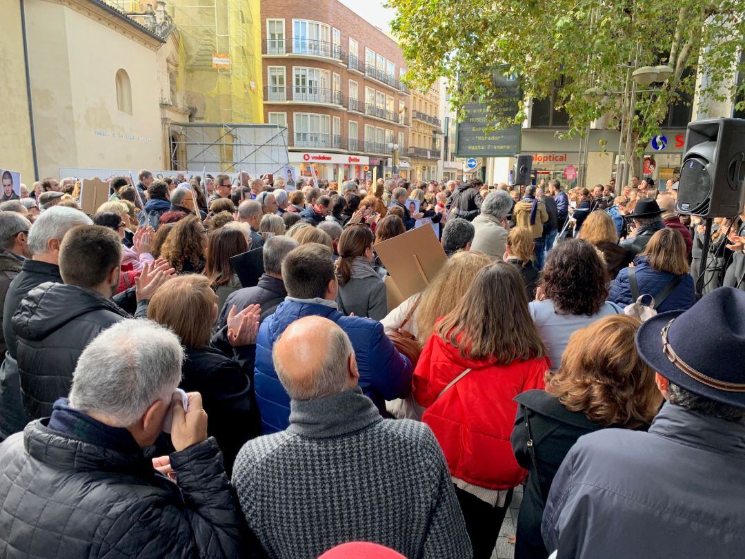 Concentración en el Bulevar