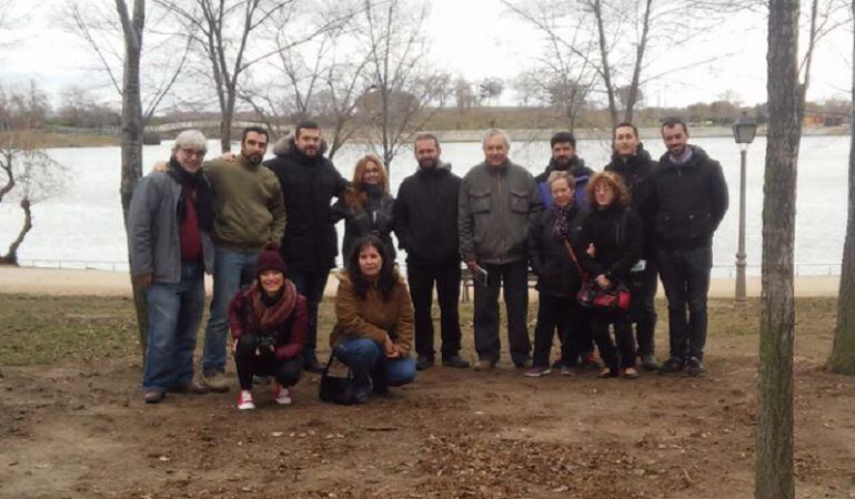 Concejales de Leganemos, Ganar Fuenalbrada y Ganar Alcorcón han visitado el parque de Polvoranca