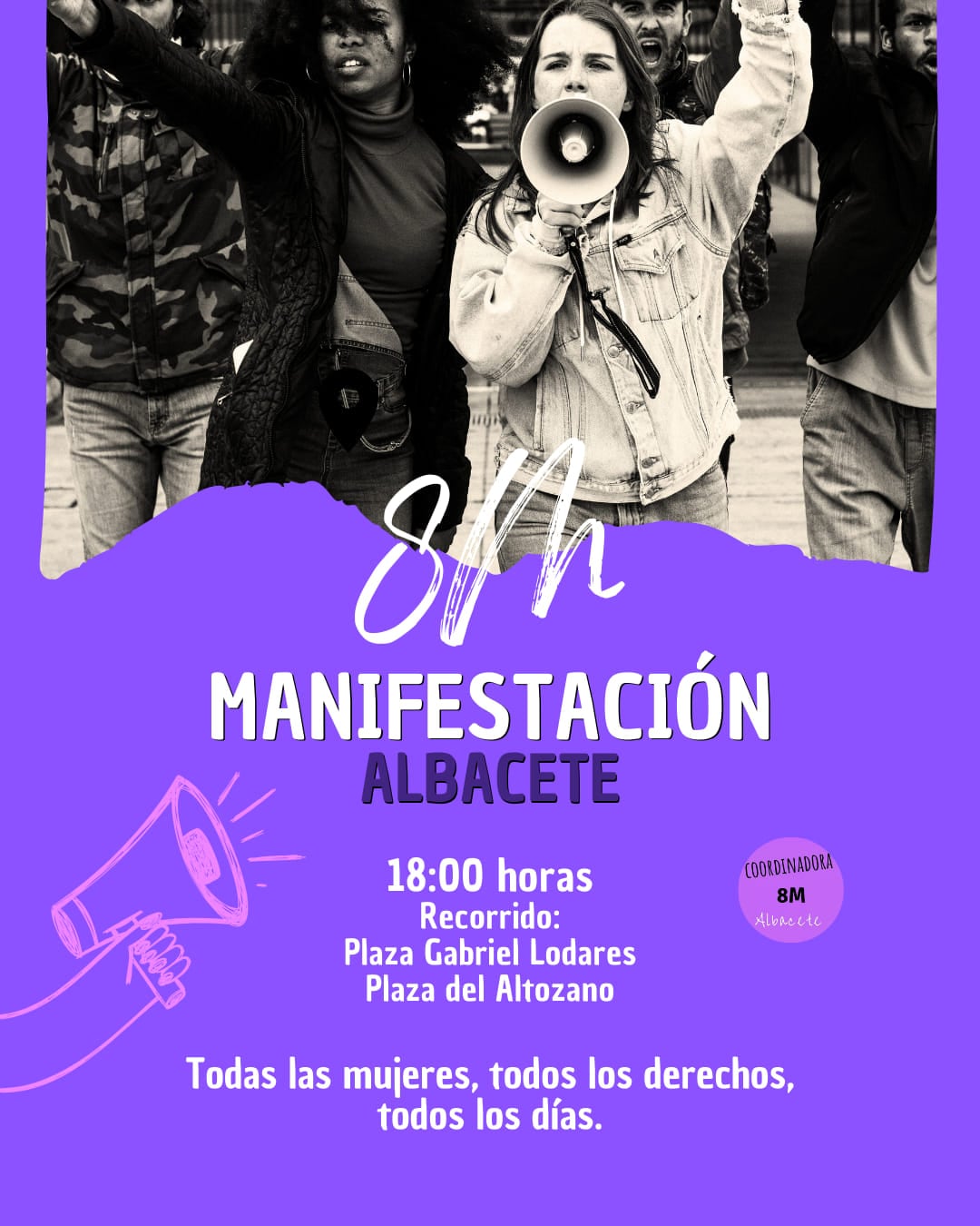 Todas las mujeres, todos los derechos, todos los días