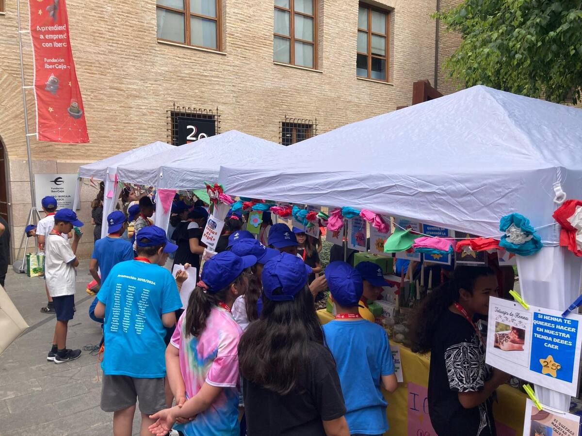 Cooperativas escolares en el Palacio Villahermosa de Ibercaja