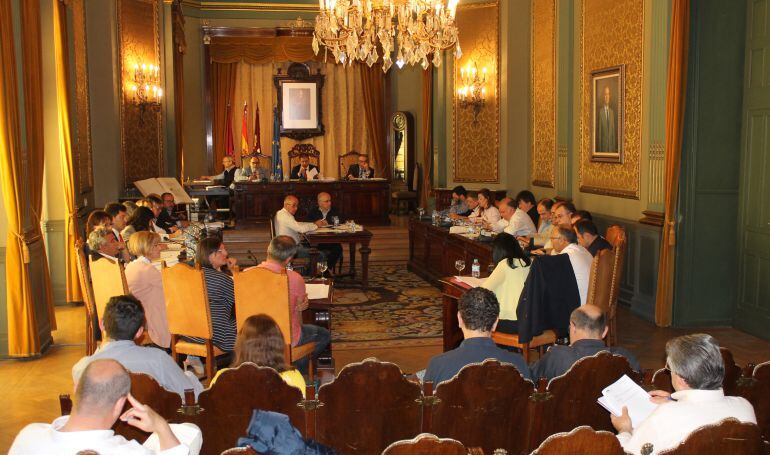 Pleno de la Diputación celebrado este jueves