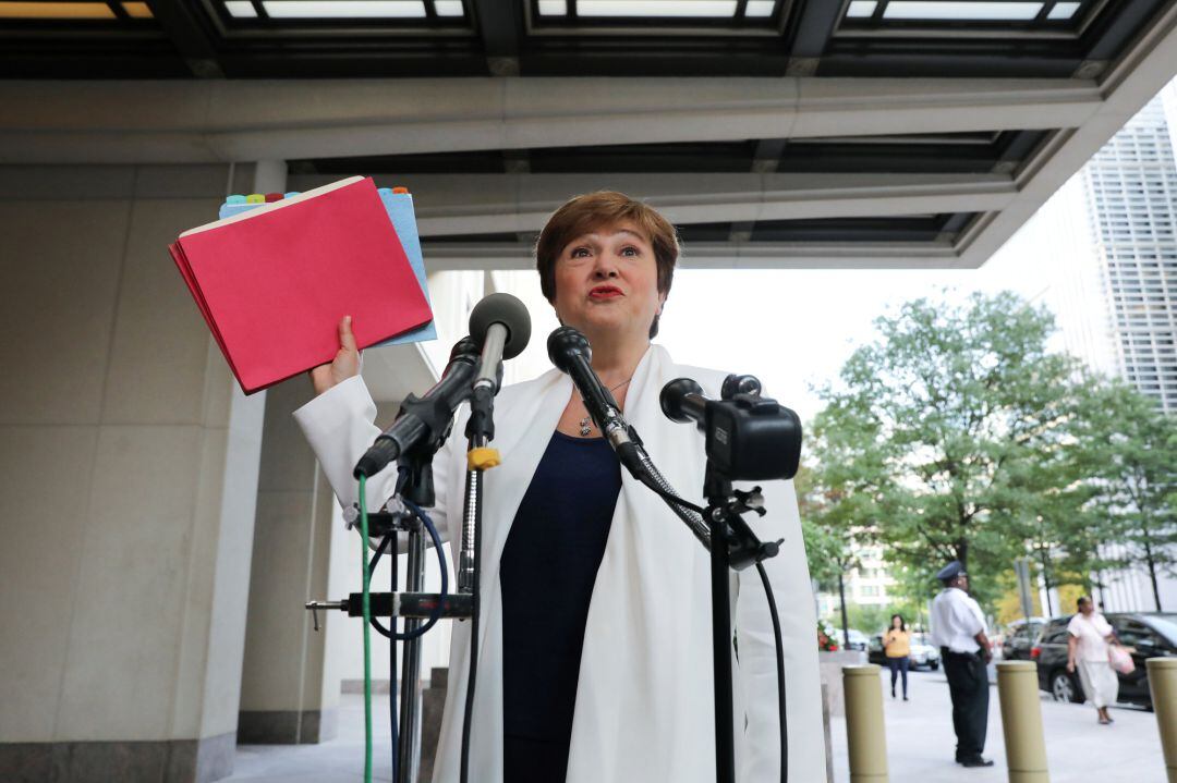 La nueva directora gerente del Fondo Monetario Internacional (FMI), Kristalina Georgieva