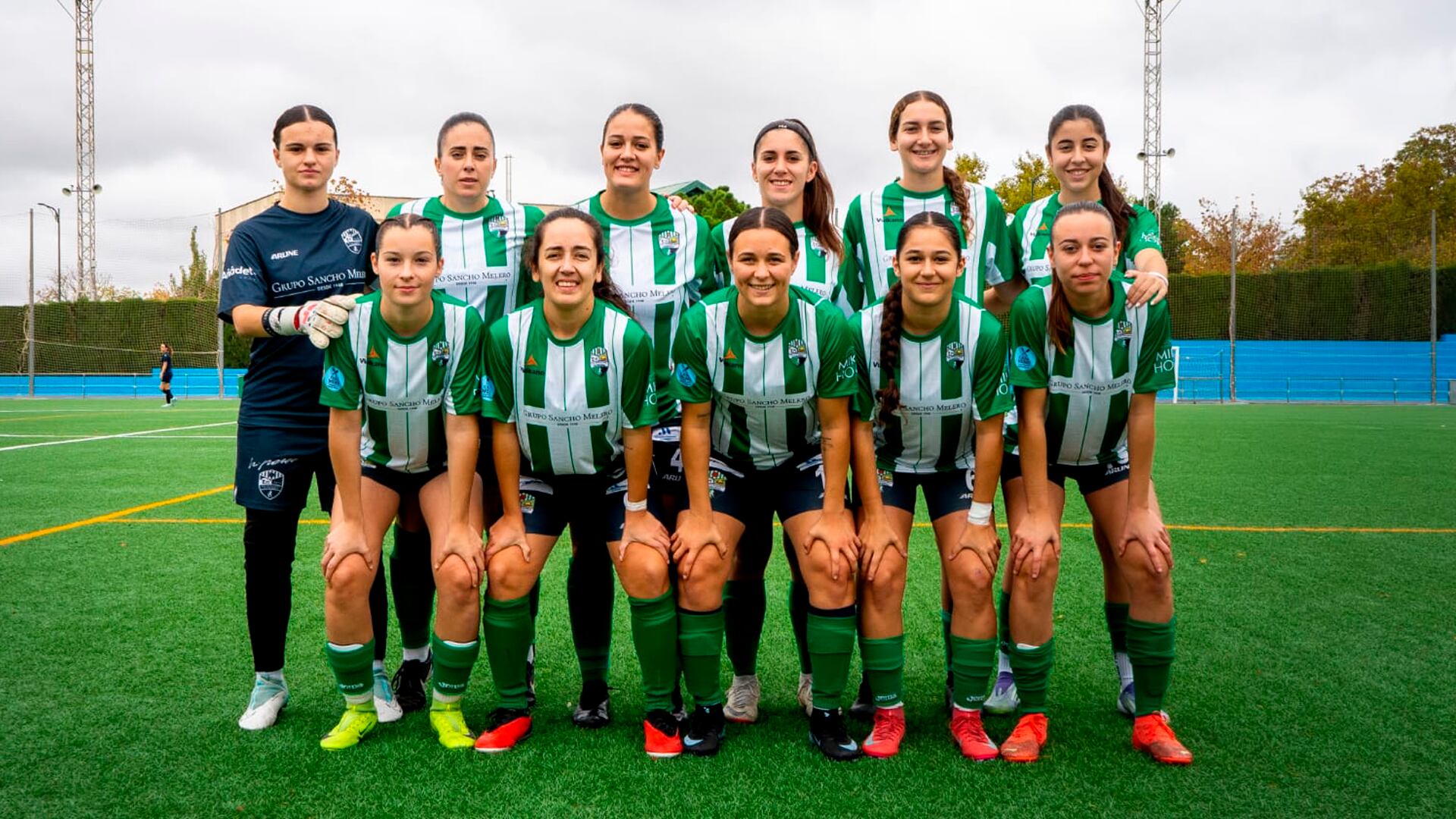 Once titular de la UD Antequera en el último partido en casa