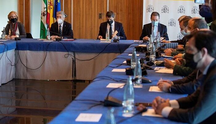 Una reunión del Plan de Seguridad