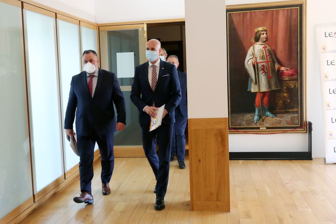 Eduardo Morán y José Antonio Díez