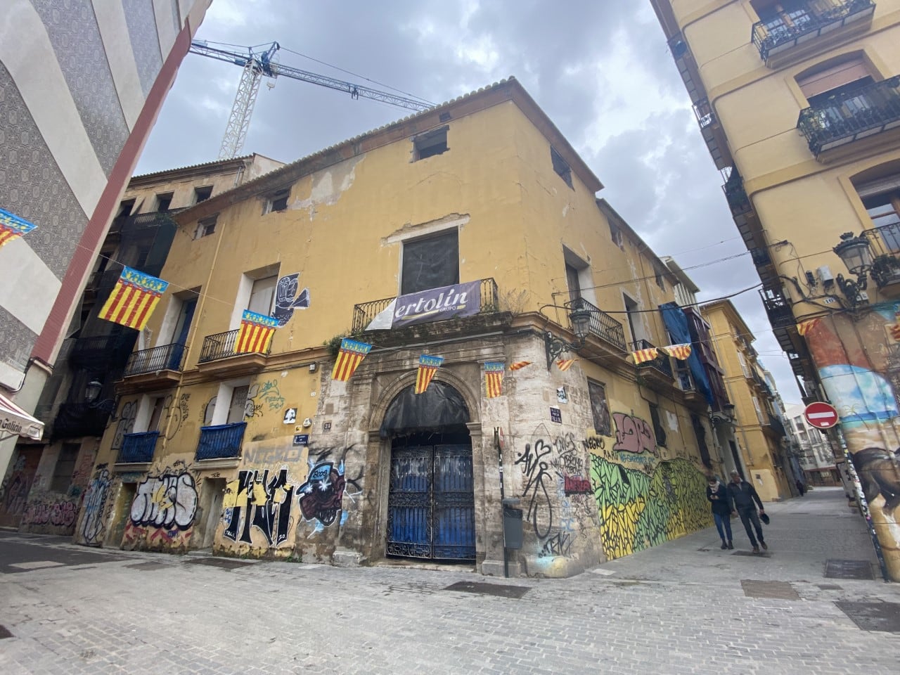 Antiguo Casa Vella en la plaza de El Carmen de València