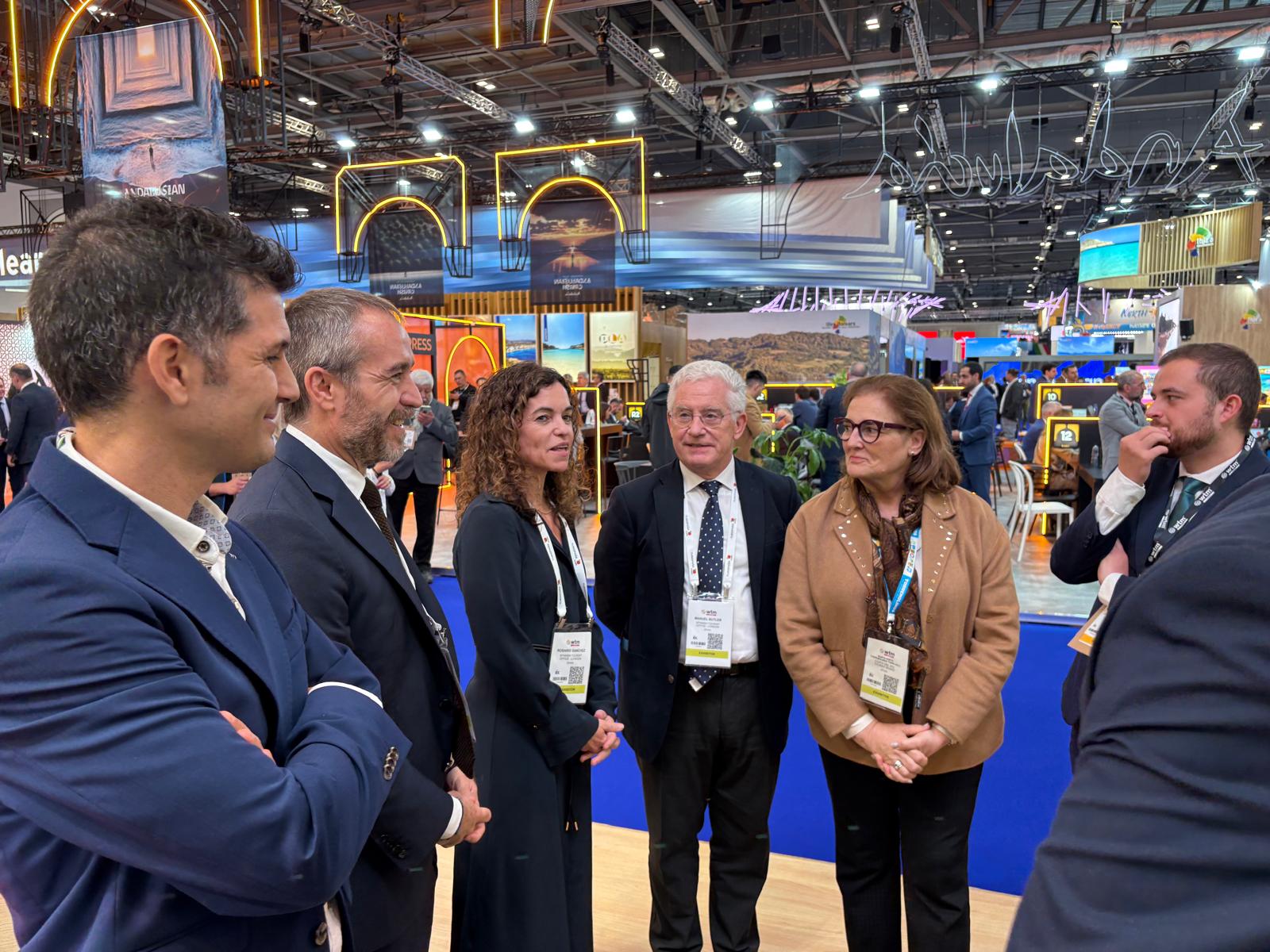 Un momento de la presencia de Torremolinos en la WTM de Londres