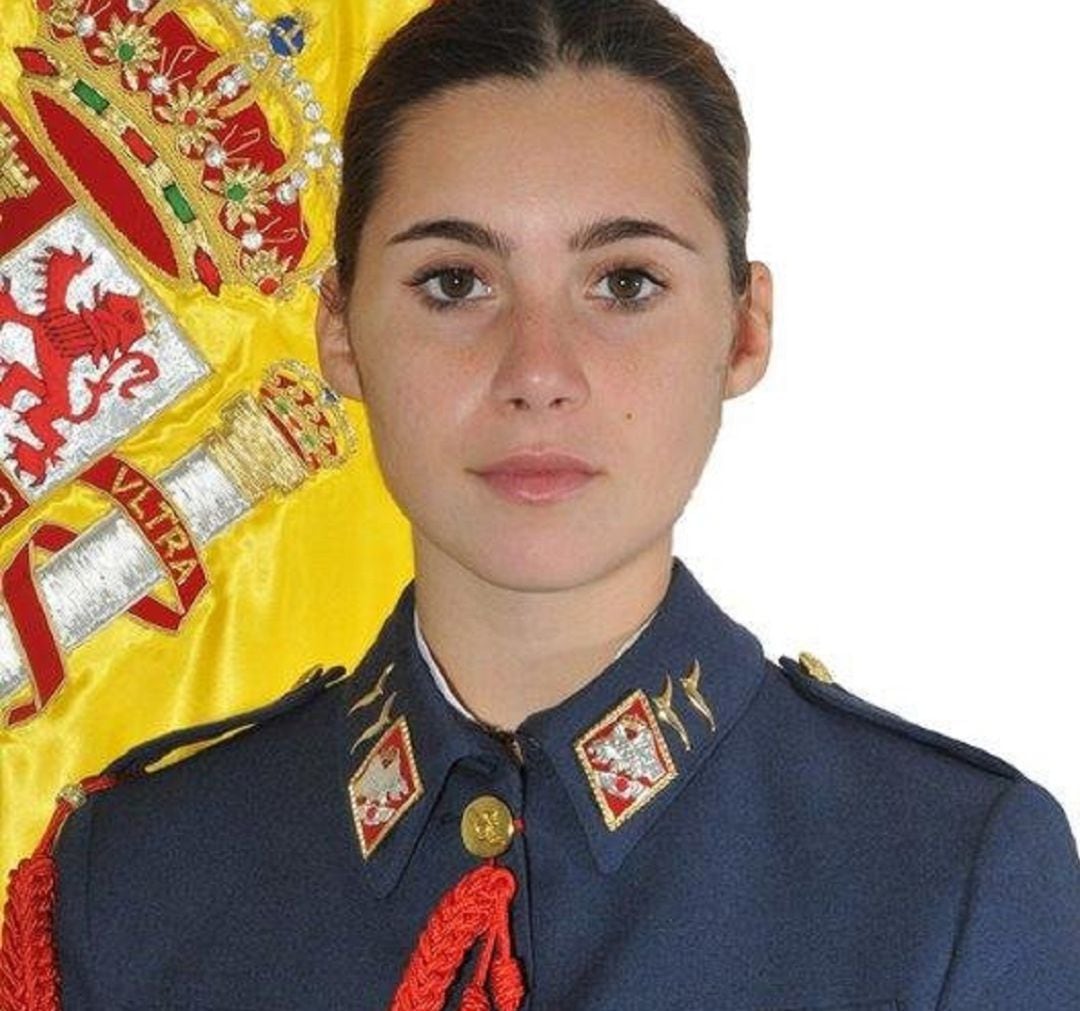 La alférez, Rosa María Almirón Otero, fallecida en el accidente de San Javier