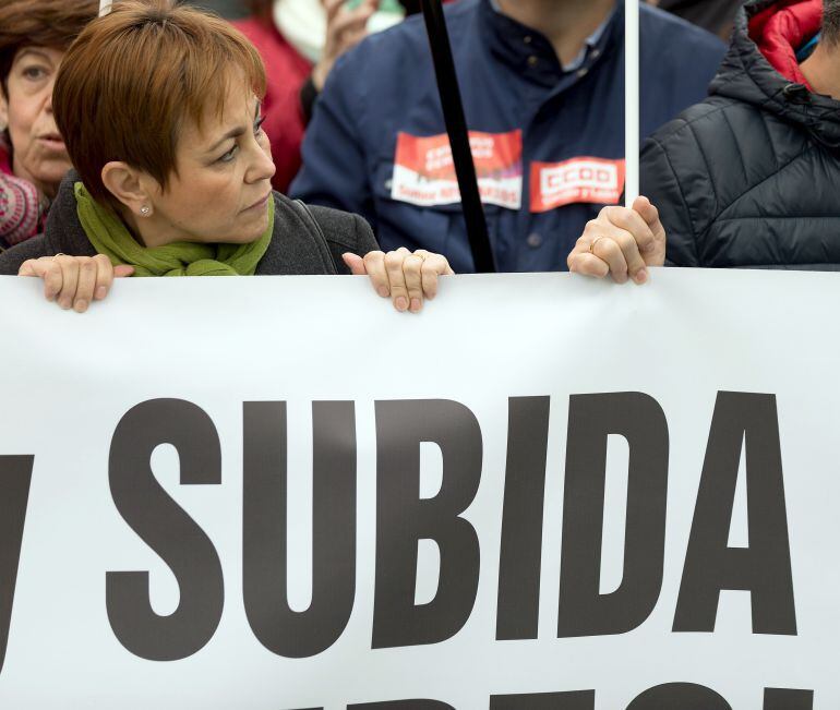 Manifestación de empleados públicos en Valladolid