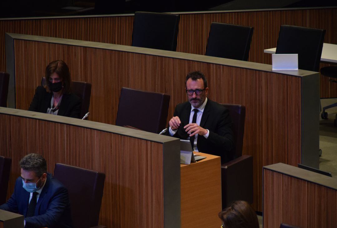 El ministre d'Afers Socials, Habitatge i Joventut, Víctor Filloy