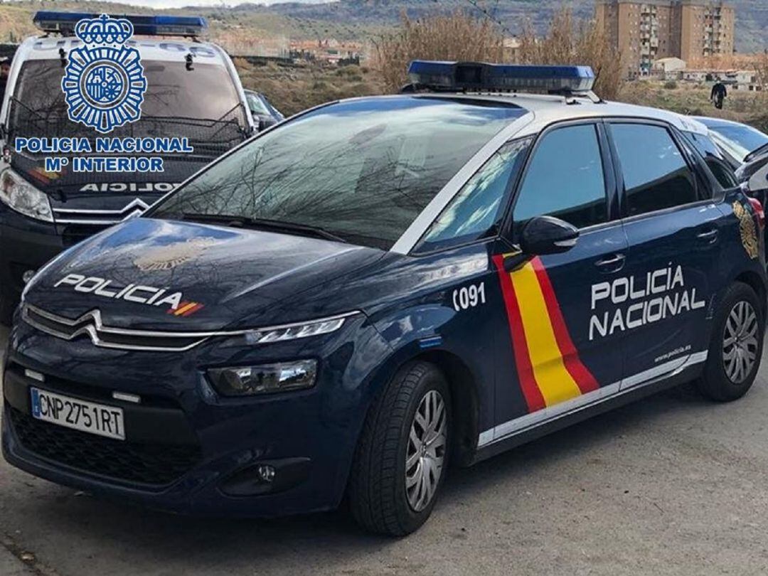 Vehículo de la Policía Nacional