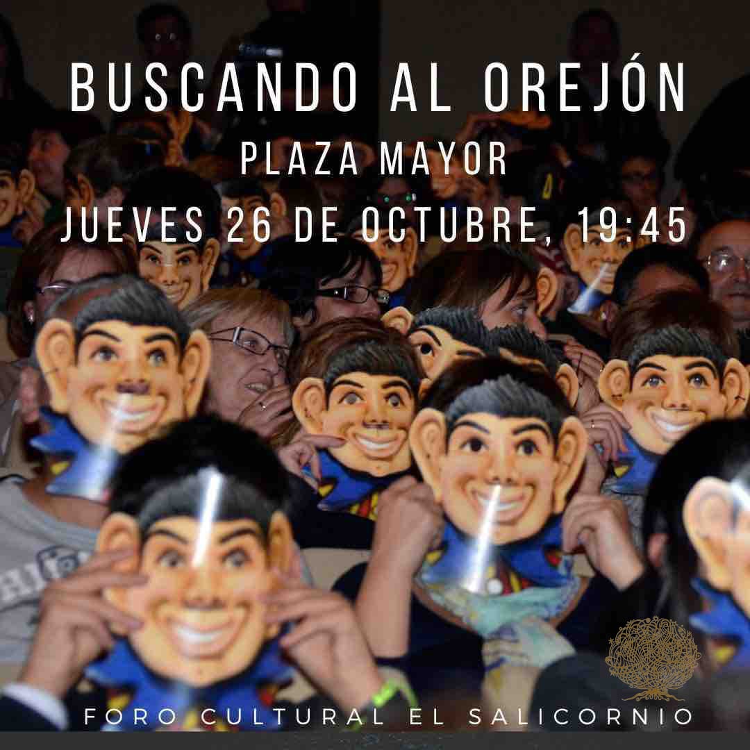 Cartel anunciador del acto