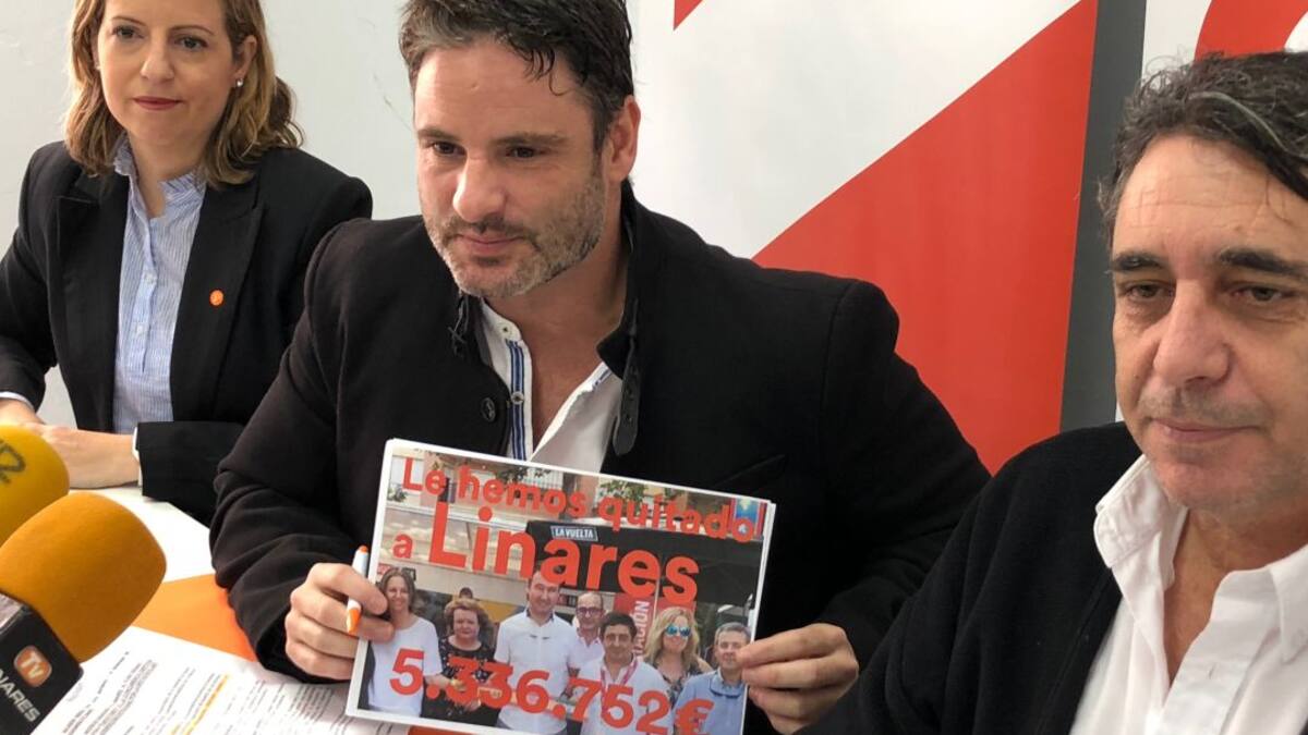 Ciudadanos denuncia el "menosprecio" de la Diputación a Linares