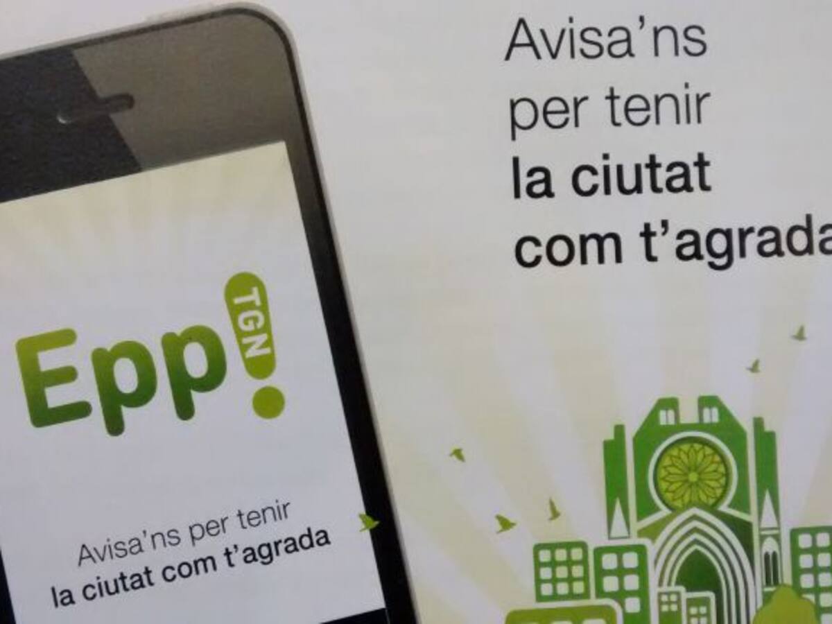 Una APP permetrà als ciutadans alertar de les incidències al carrer