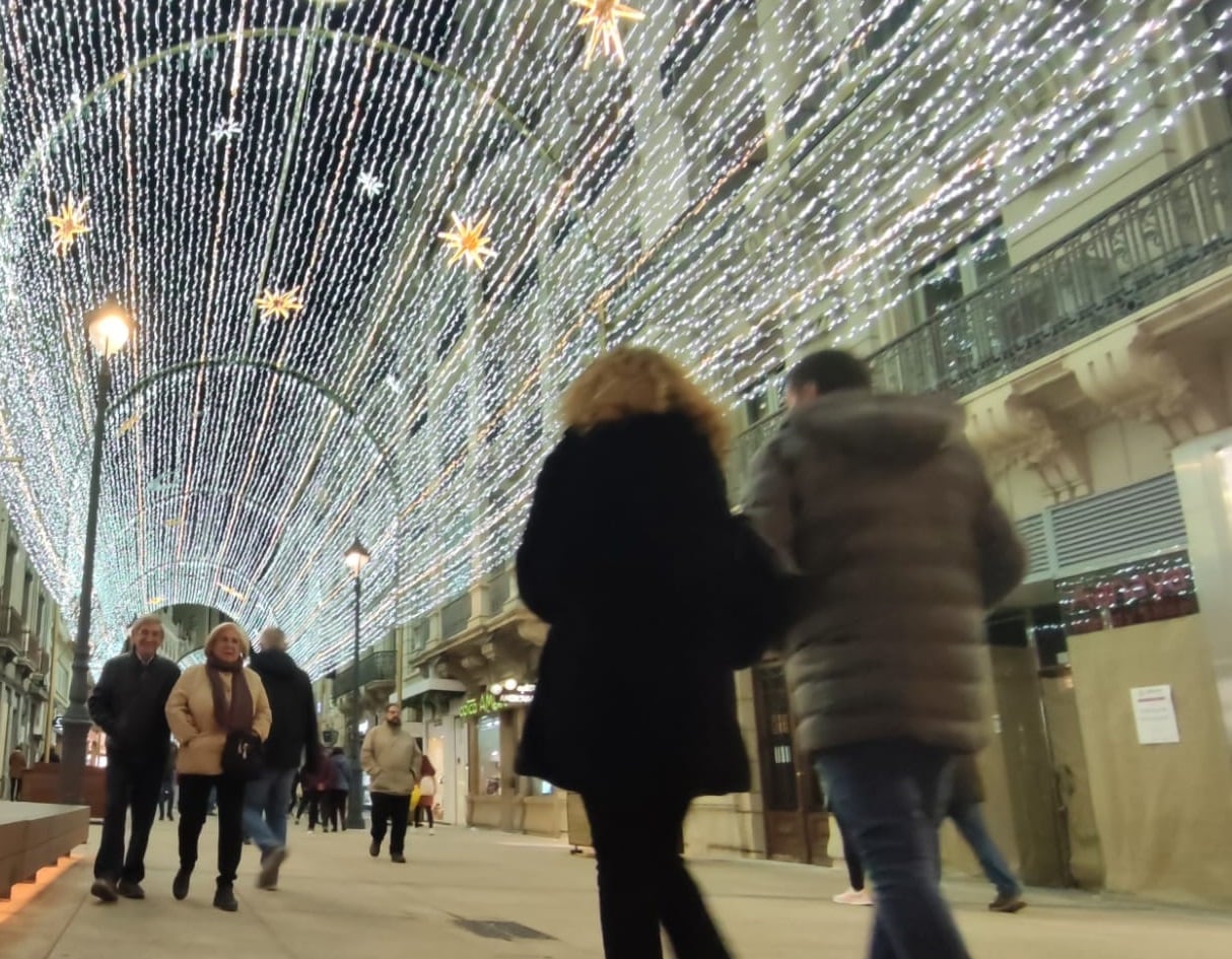 Imagen de archivo del túnel de luz de Albacete del año pasado