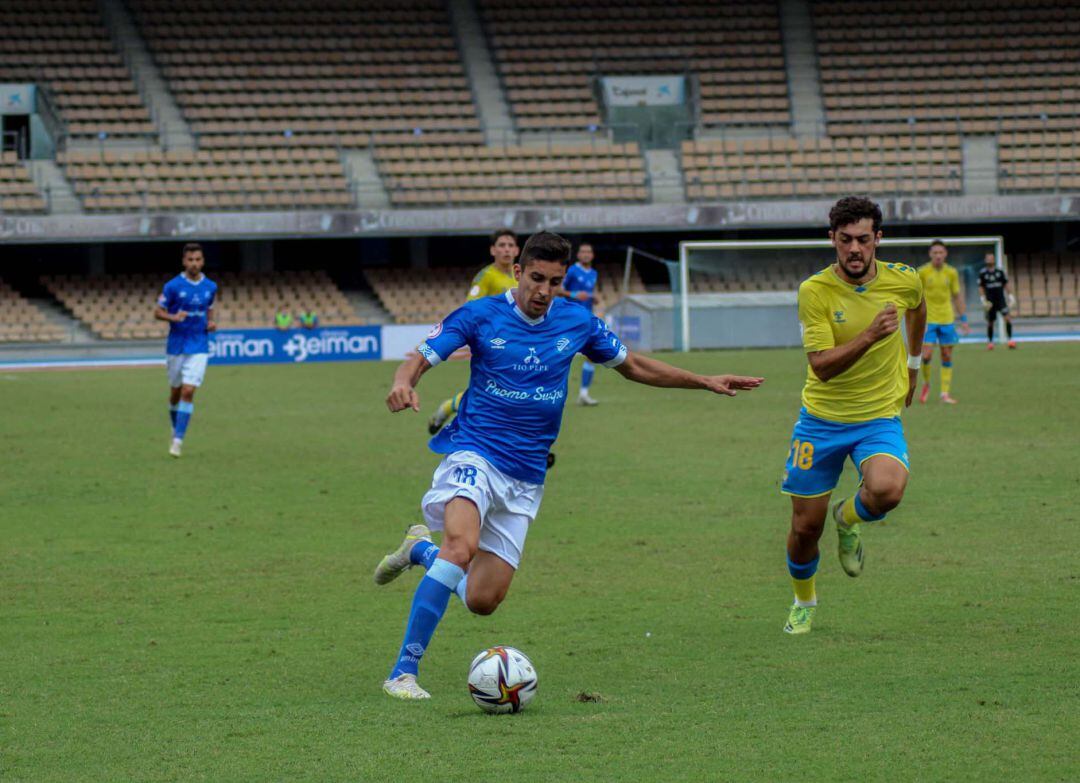 Darío Guti será baja el domingo  