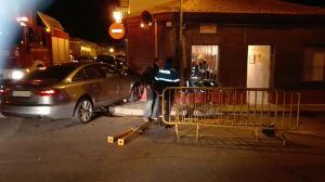 Imagen del otro coche implicado en el accidente