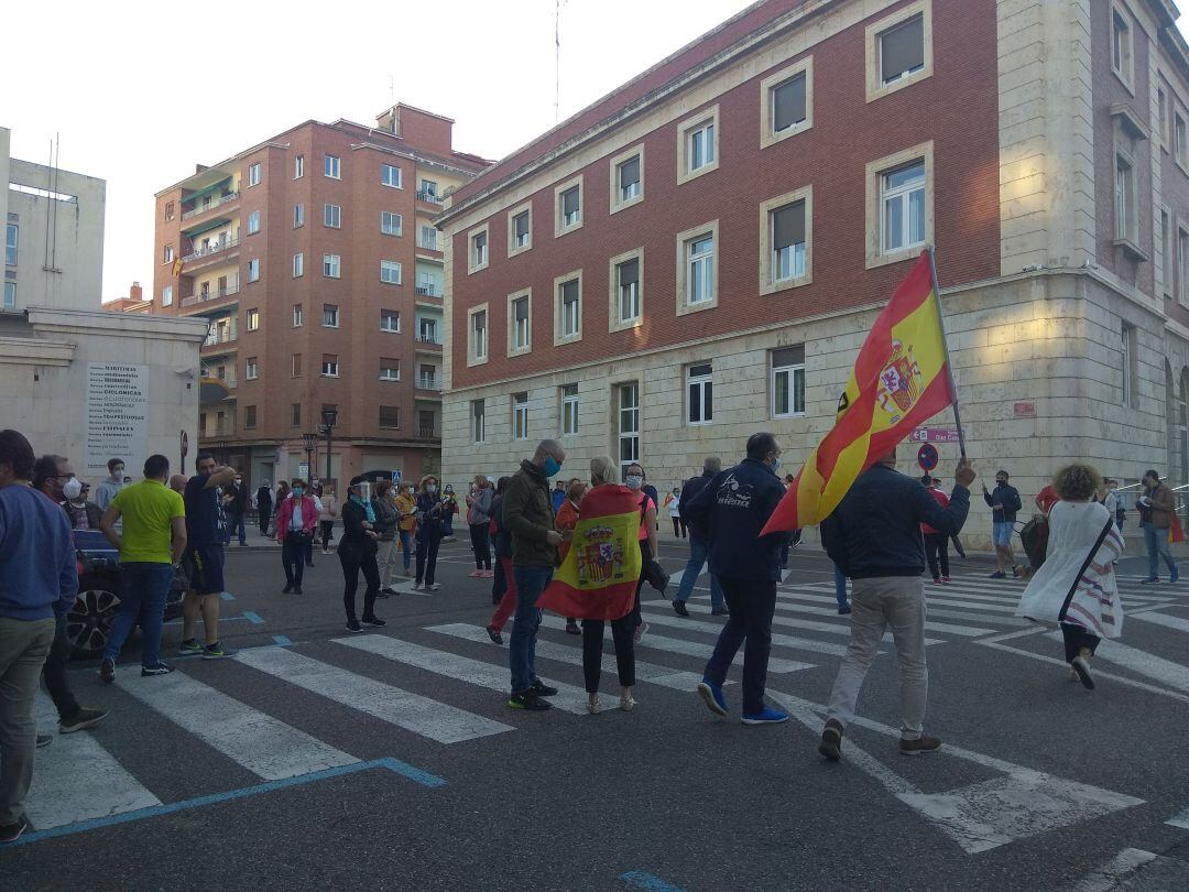 Concentración frente a la Subdelegación del Gobierno del pasado domingo 17 de mayo
