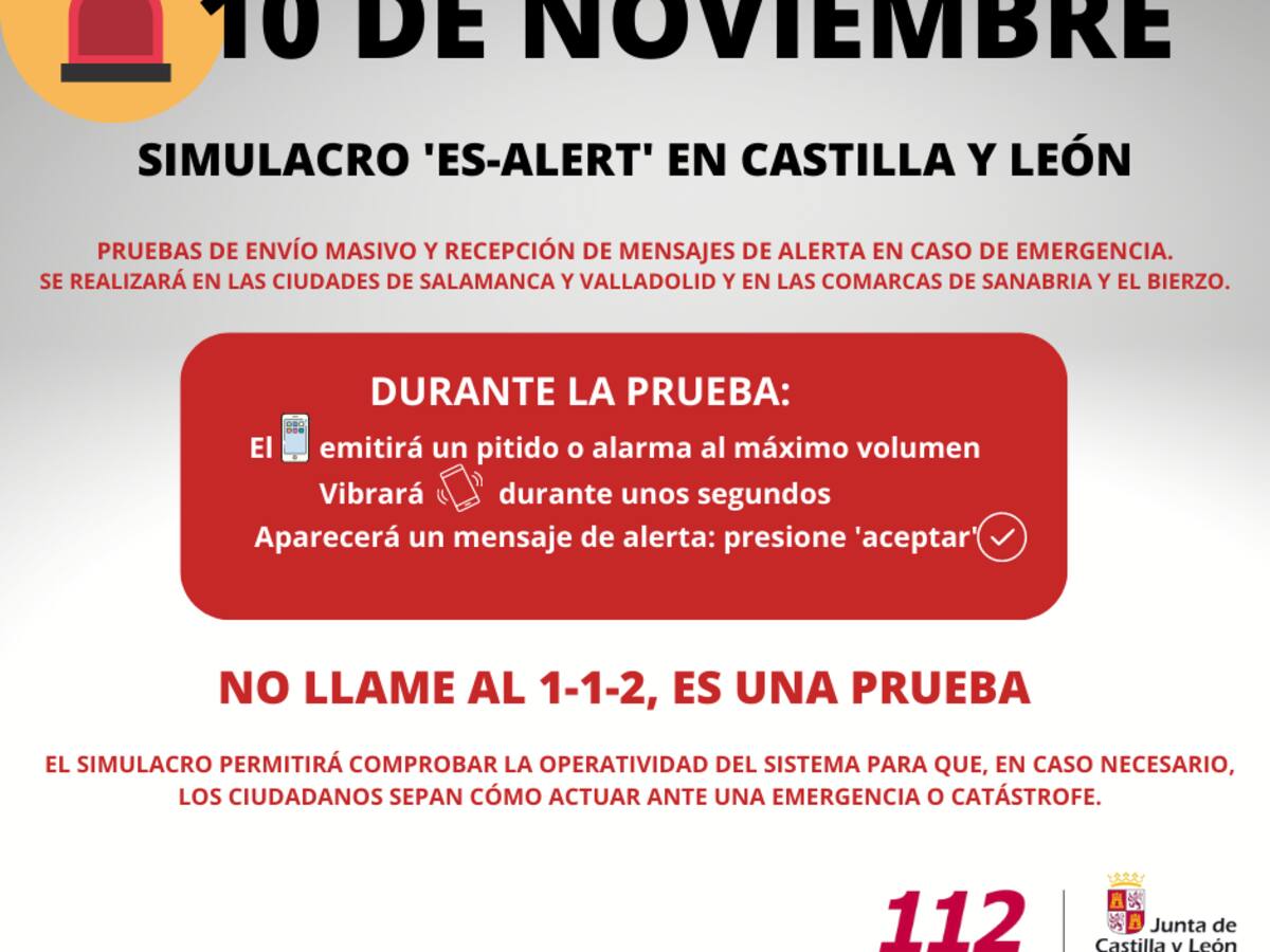 La Junta emite alerta en la Comunidad