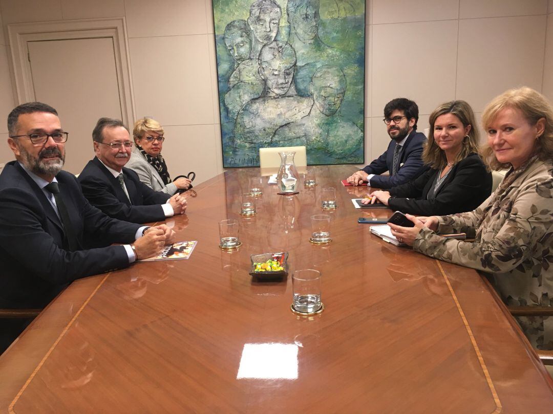 Reunión entre responsables de Fomento y del Gobierno de Ceuta