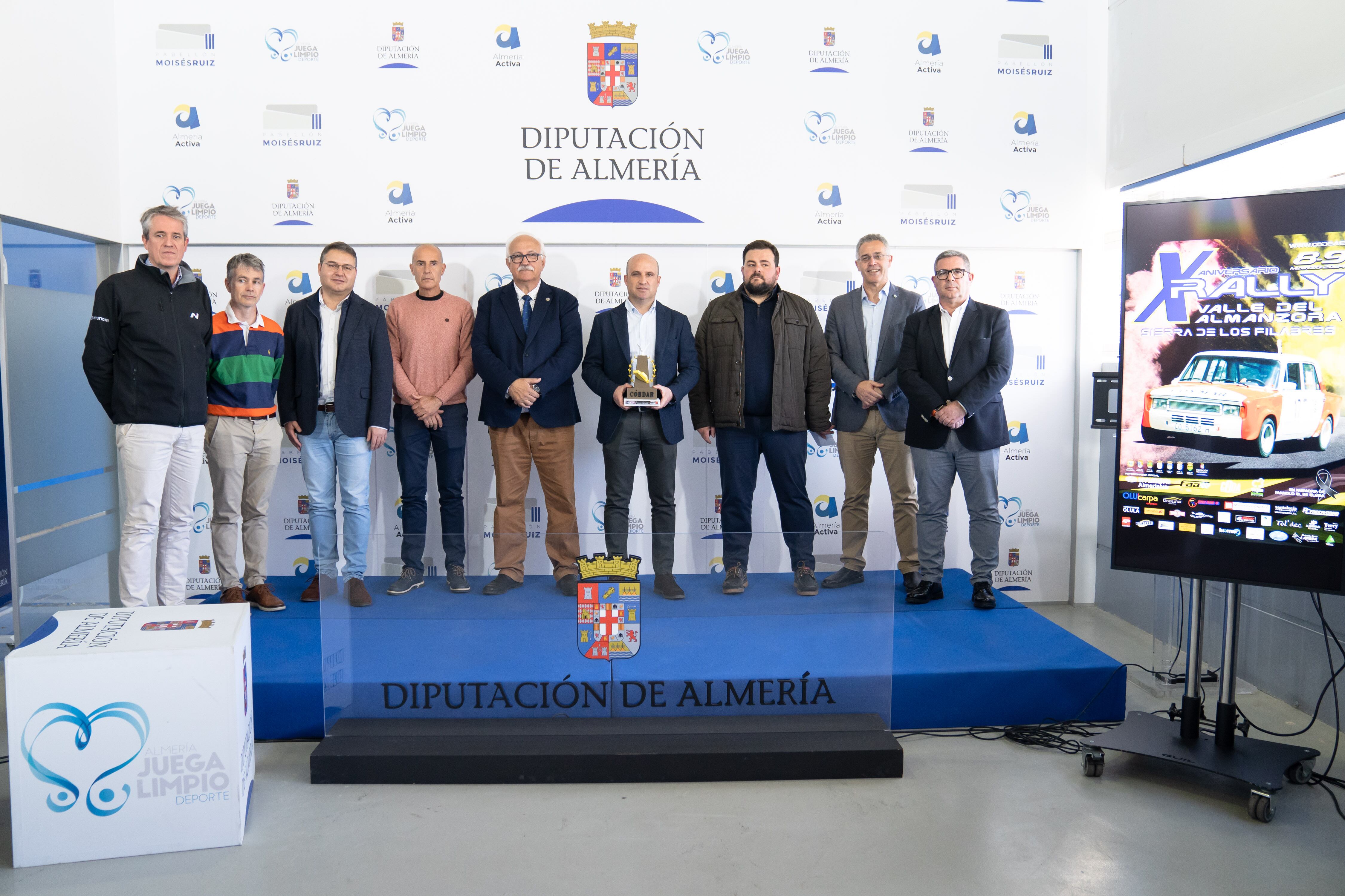 Presentación del Rally Valle del Almanzora Sierra de Los Filabres.