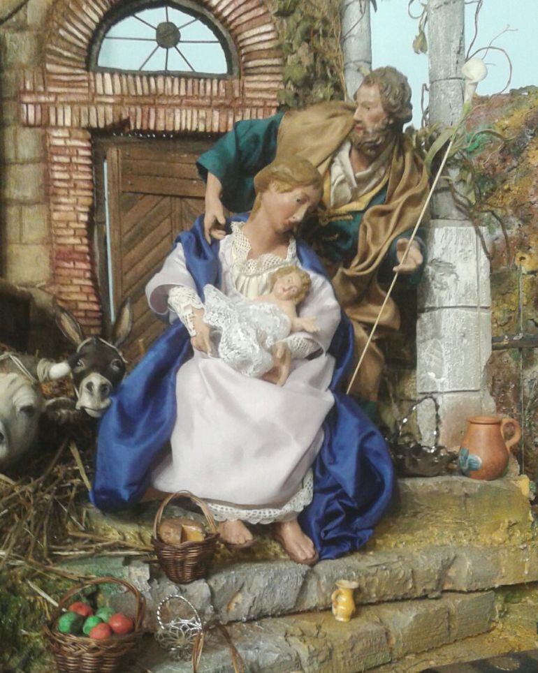Detalle del Belén Napolitano