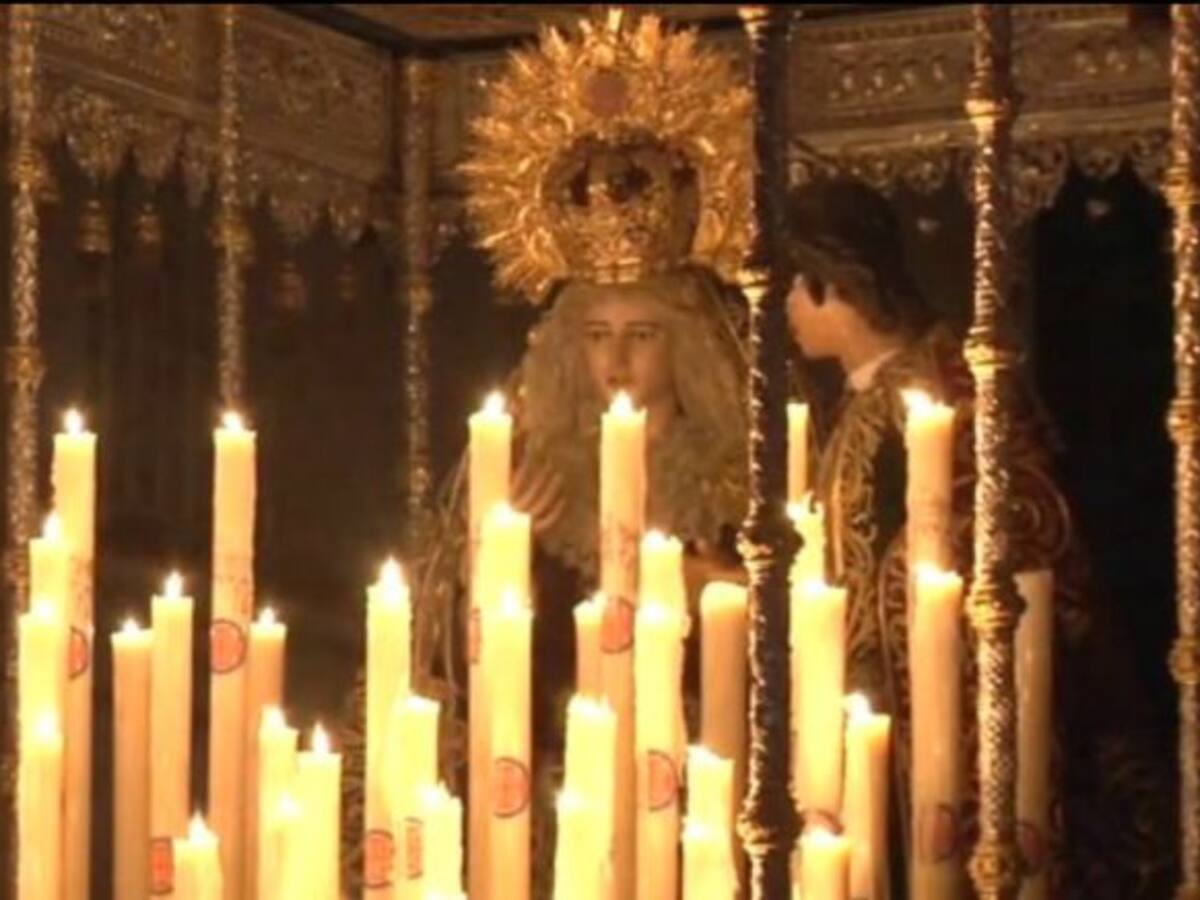 Nuestra Señora de la Concepción de la hermandad del Silencio por Alfonso XII