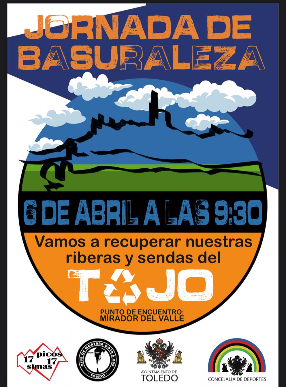 Jornada de Basuraleza en Toledo