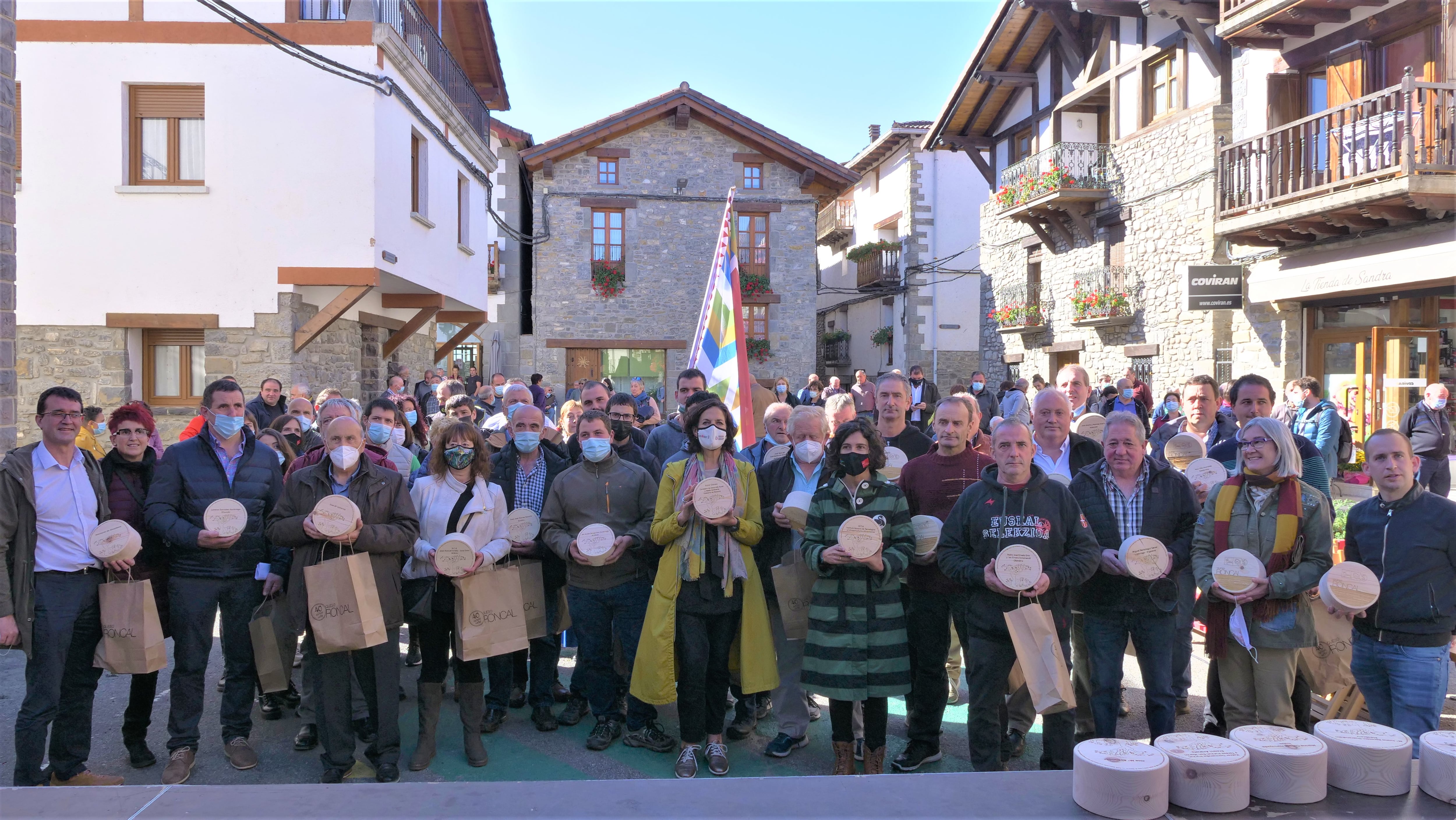 Queso Roncal celebrará el 21 de octubre el acto conmemorativo del Tesoro de los Pirineos