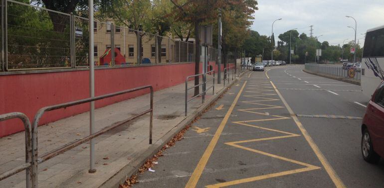 Espai de la zona al Joan Rebull.