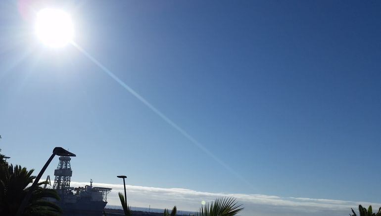 Sol en la mañana de este miércoles, en Tenerife