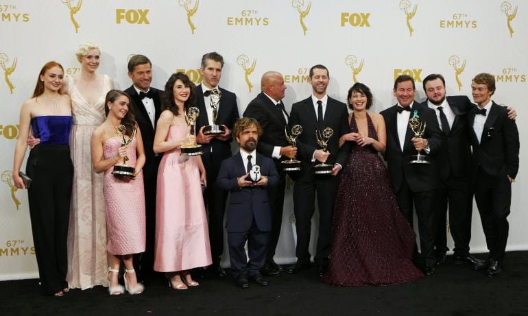 El reparto de Juego de Tronos celebra sus premios Emmy