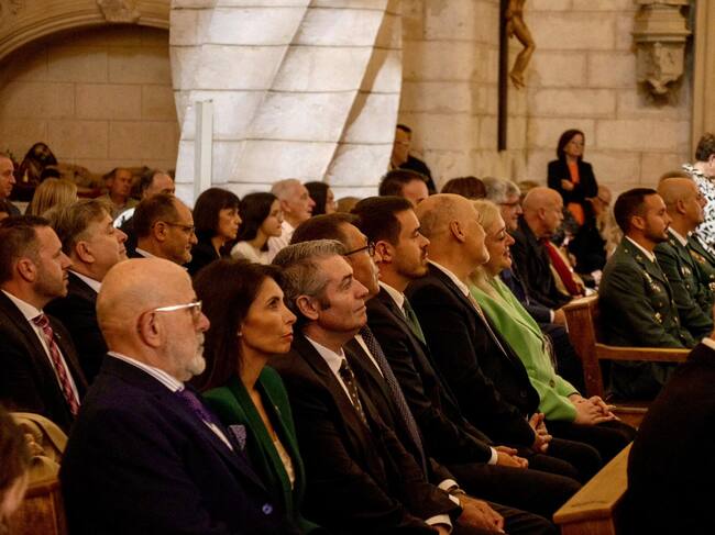 Concejales del PP en la misa