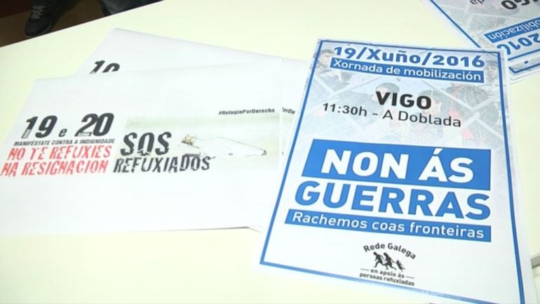 A Rede Galega convoca una manifestación en apoyo a las personas refugiadas