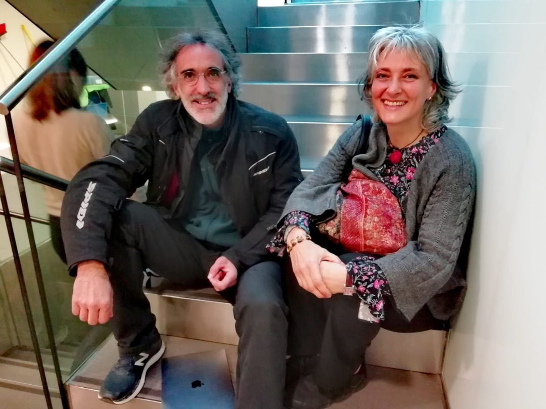 Rafa Sánchez y Heike Freire