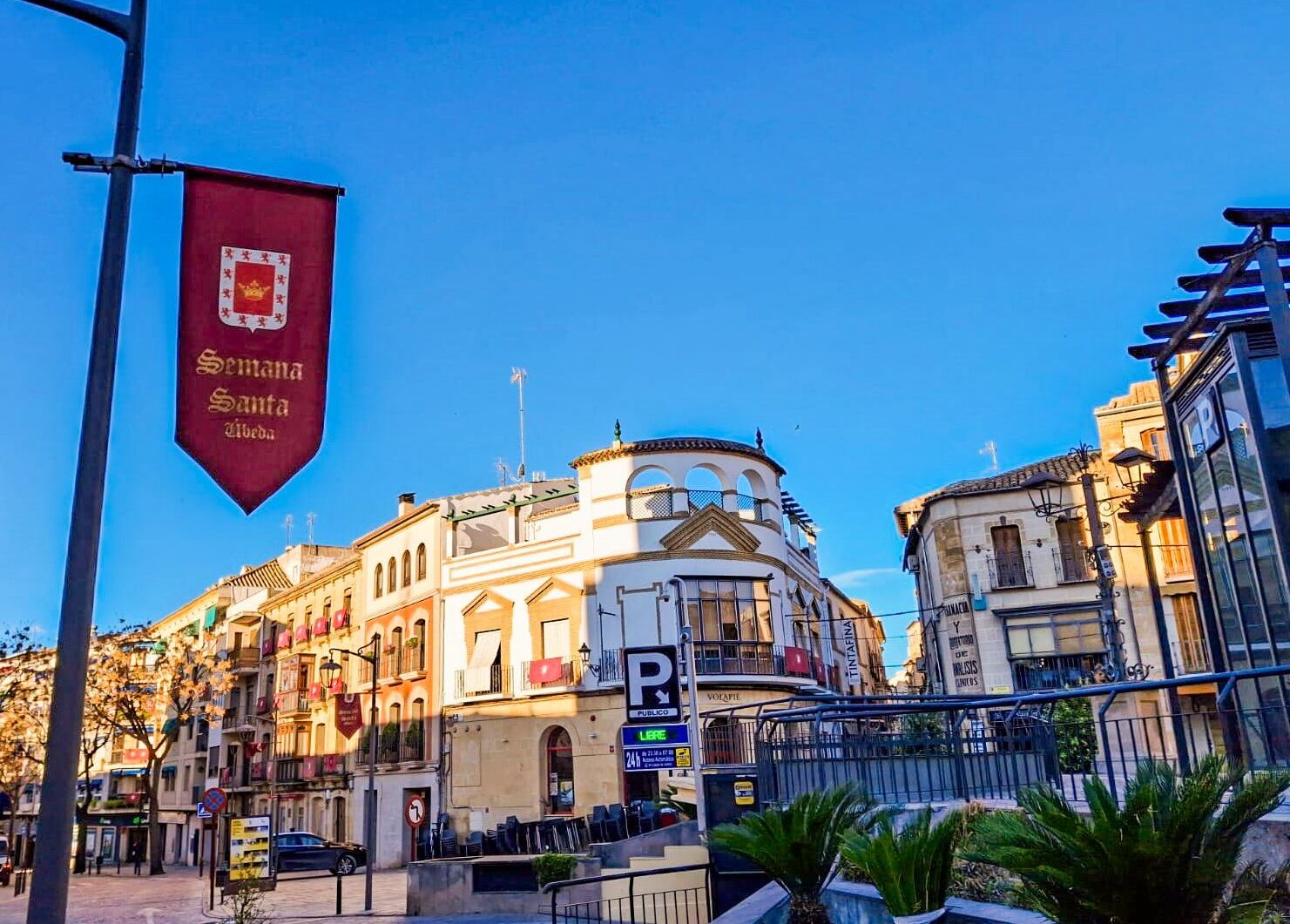 Plaza de Andalucía en Úbeda