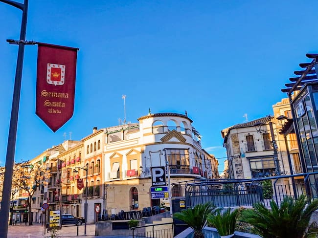 Plaza de Andalucía en Úbeda