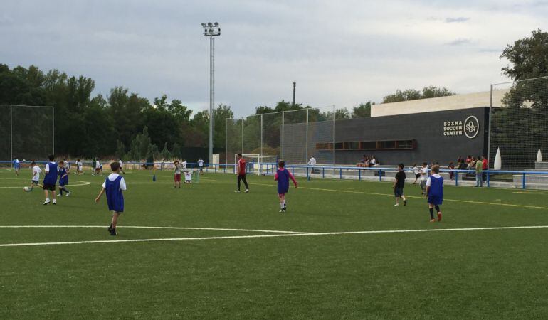 Imagen de la web de SOXNA Soccer Center